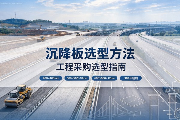 红花岗沉降板选择方法