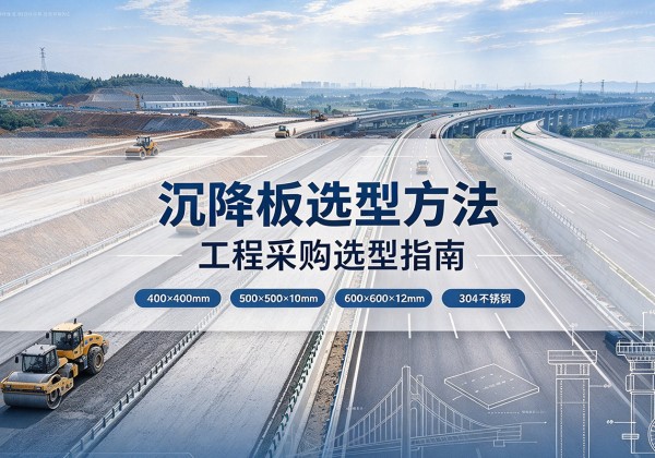 红花岗沉降板选择方法