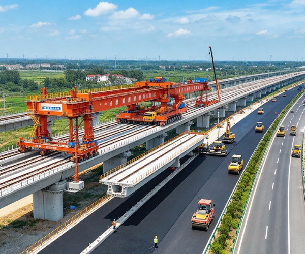 红花岗公路建设